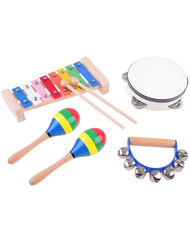 Medinis instrumentų rinkinys 4in1 