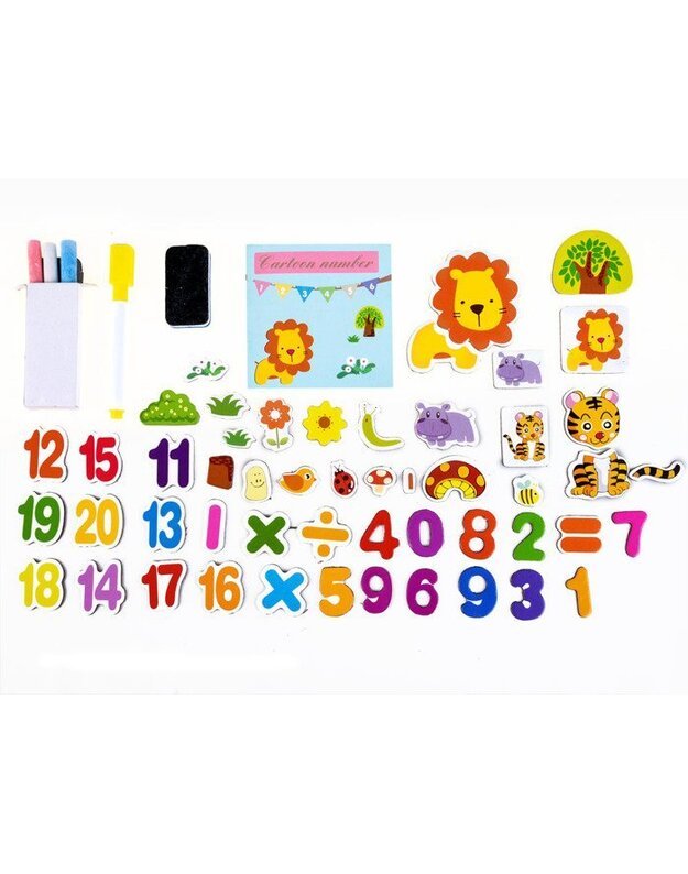 Wooden Magnetic chalk plate + akc TA0072