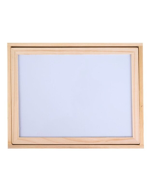 Wooden Magnetic chalk plate + akc TA0072