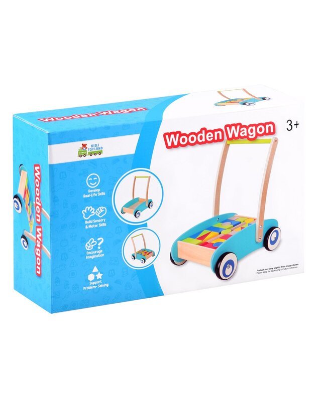 Medinis stumdukas su kaladėlėmis