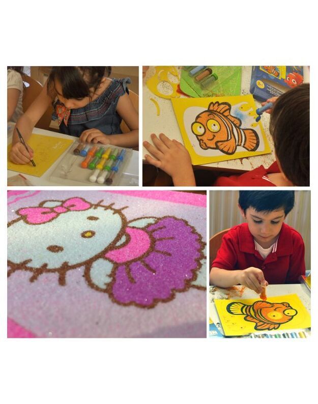 Spalvoto smėlio rinkinys Princesė Sofija