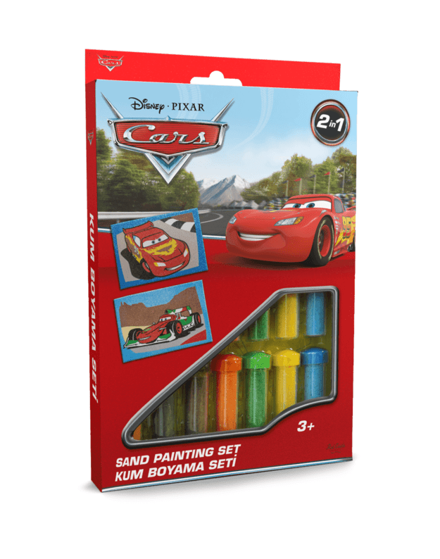 Spalvoto smėlio rinkinys Makvynas ir Fransesko