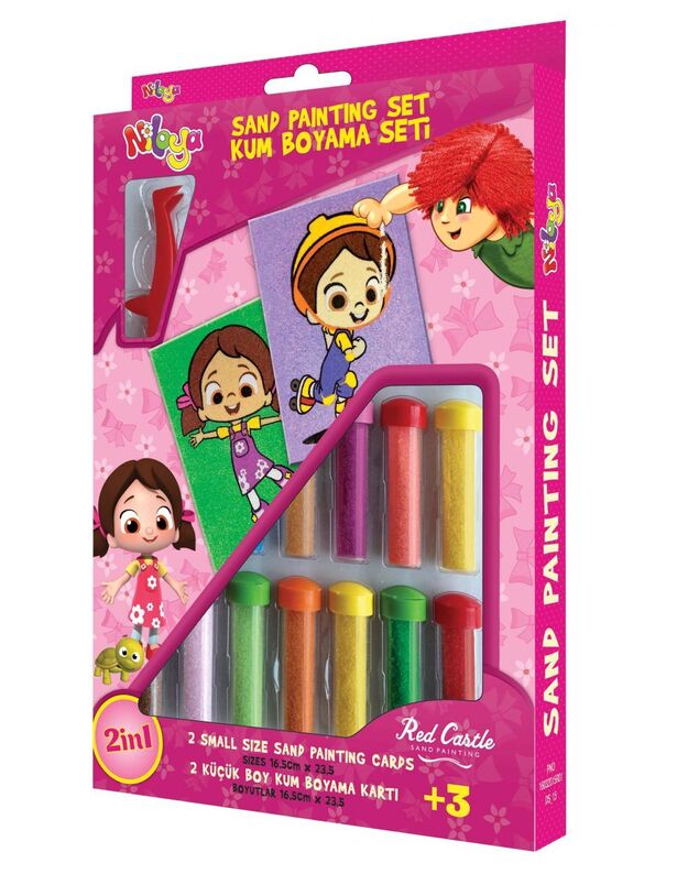 Spalvoto smėlio rinkinys  Niloya