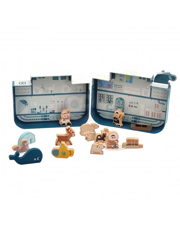 CLASSIC WORLD Arkties nuotykių maketas