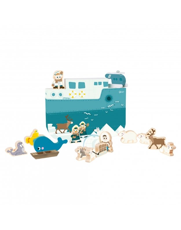 CLASSIC WORLD Arkties nuotykių maketas