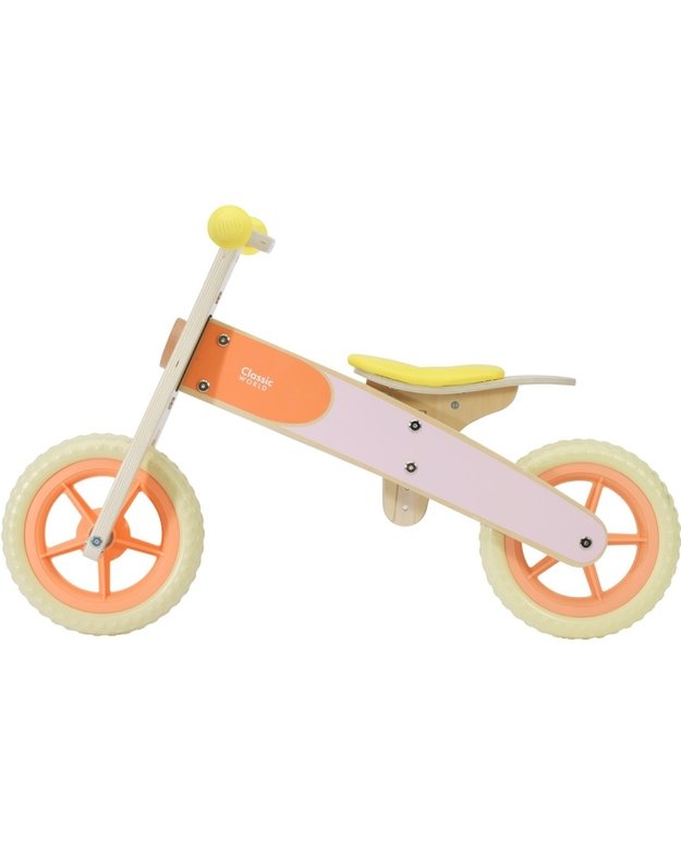 CLASSIC WORLD medinis balansinis dviratukas