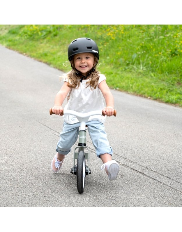  SMOBY metalinis balansinis dviratis su pritvirtinta kojų atrama