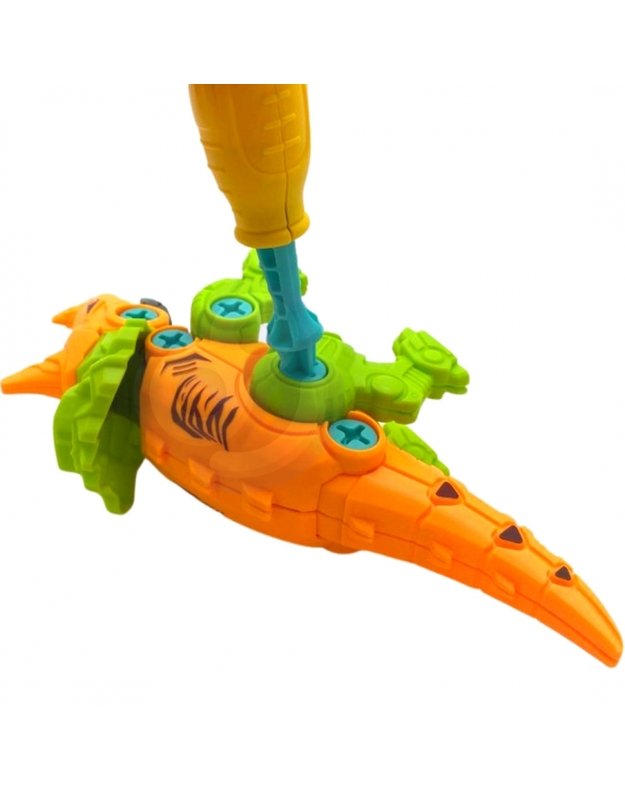 WOOPIE Ceratopsia dinozauras kiaušinyje + Atsuktuvas