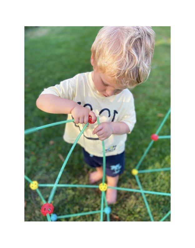  WOOPIE statybiniai blokeliai 128 el.