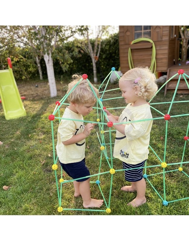  WOOPIE statybiniai blokeliai 128 el.