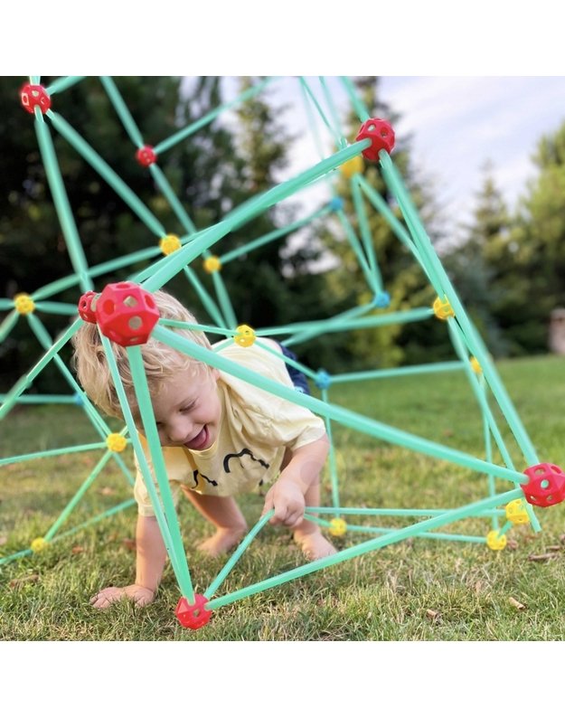  WOOPIE statybiniai blokeliai 128 el.