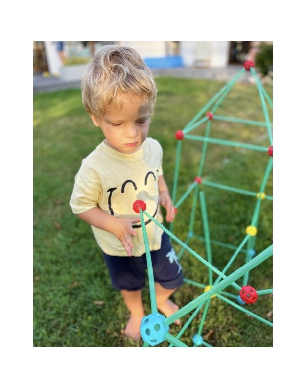  WOOPIE statybiniai blokeliai 128 el.