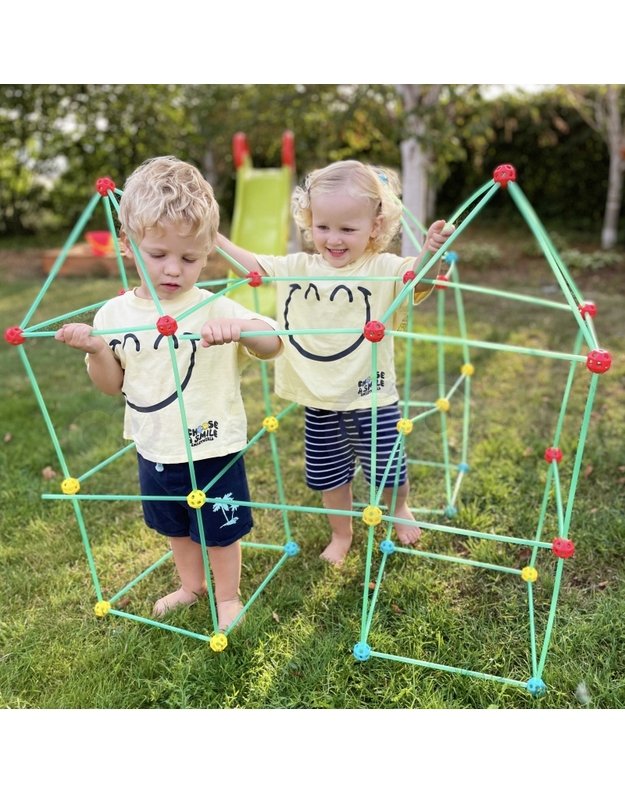  WOOPIE statybiniai blokeliai 128 el.