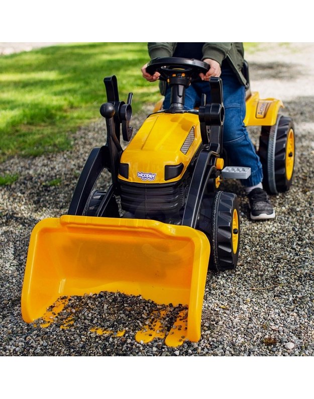 WOOPIE minamas traktorius su kilnojamu kaušu