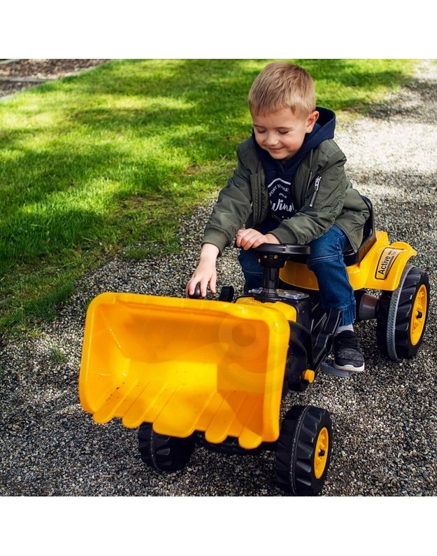 WOOPIE minamas traktorius su kilnojamu kaušu