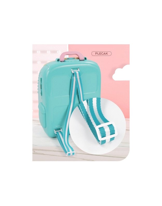 WOOPIE 2in1 nešiojamas šuniuko grožio salonas kuprinėje