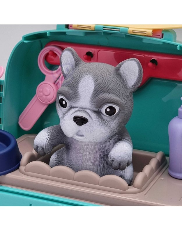 WOOPIE 2in1 nešiojamas šuniuko grožio salonas kuprinėje