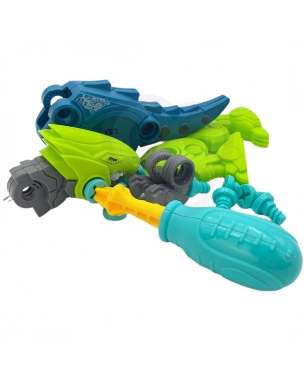 WOOPIE Raptor dinozauras kiaušinyje + Atsuktuvas