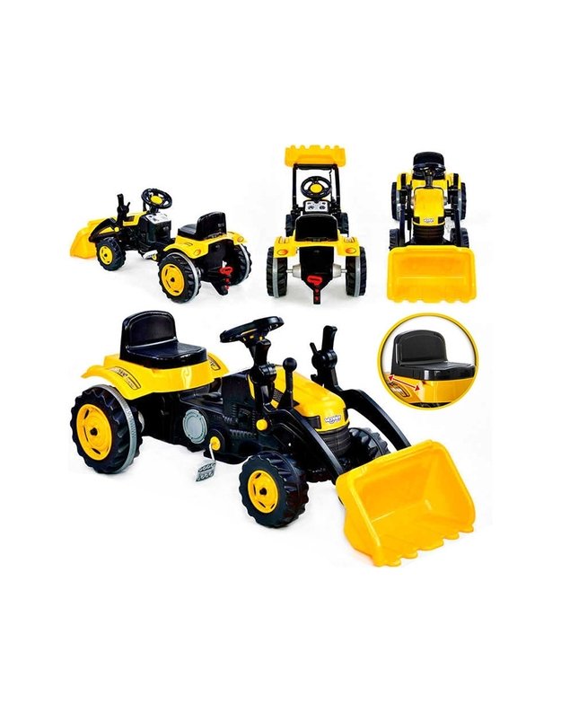 WOOPIE minamas traktorius su kilnojamu kaušu