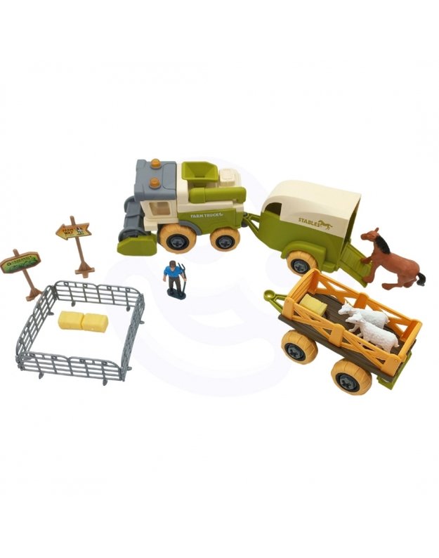 WOOPIE statybinis rinkinys, - Ūkis