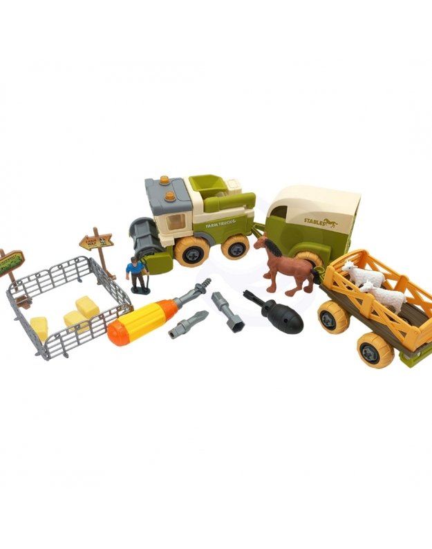 WOOPIE statybinis rinkinys, - Ūkis